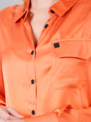 M.O.D MIRACLE OF DENIM Bluse i orange