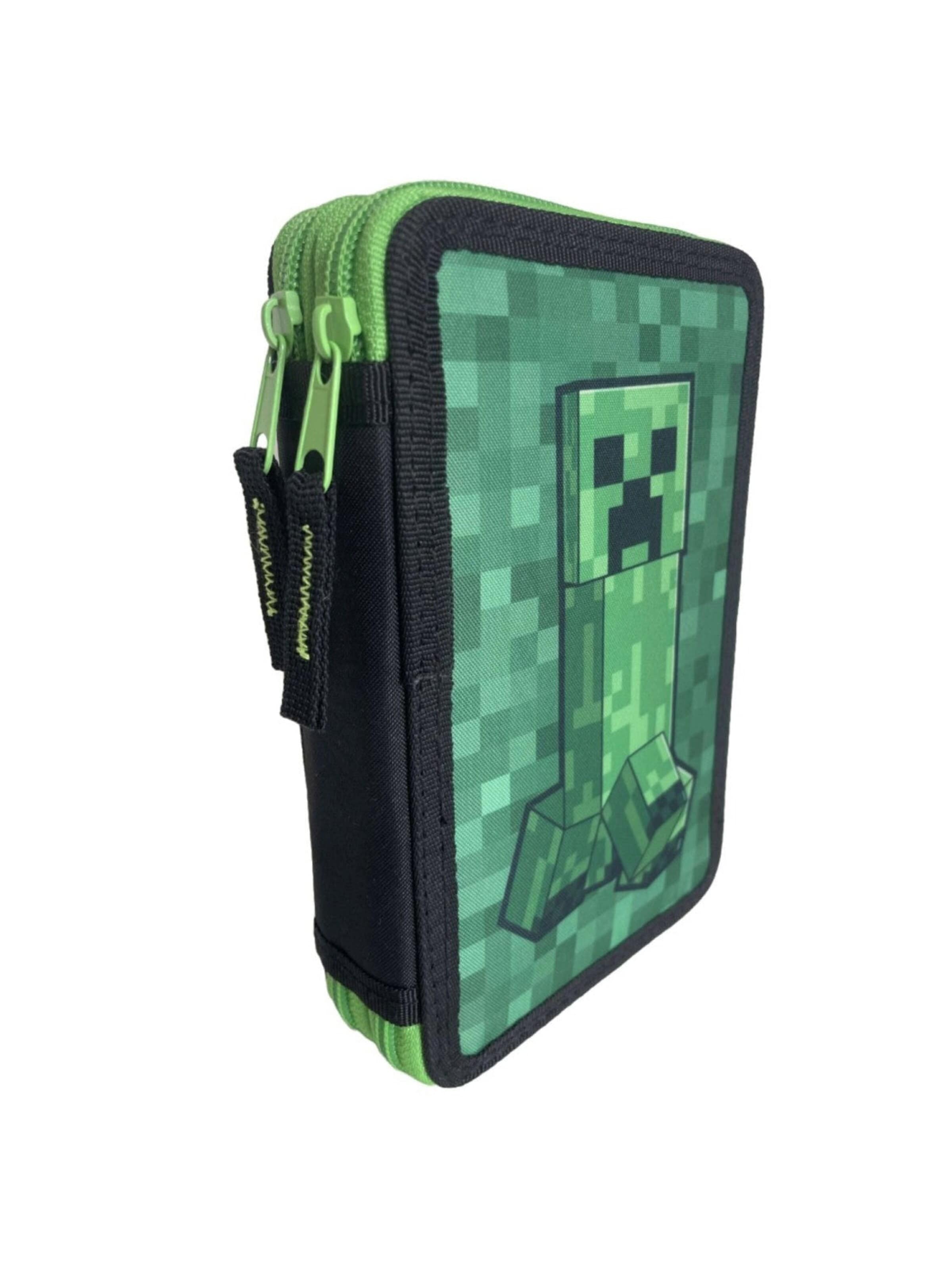 Minecraft Buideltas 'Minecraft Tekenen Jongens Tekenetui Meisjes 20 Pieces' in Grijs