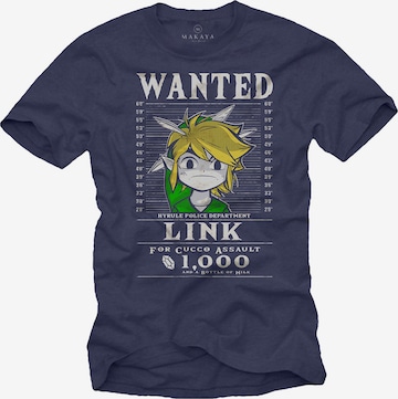 MAKAYA Shirt in Blue: front