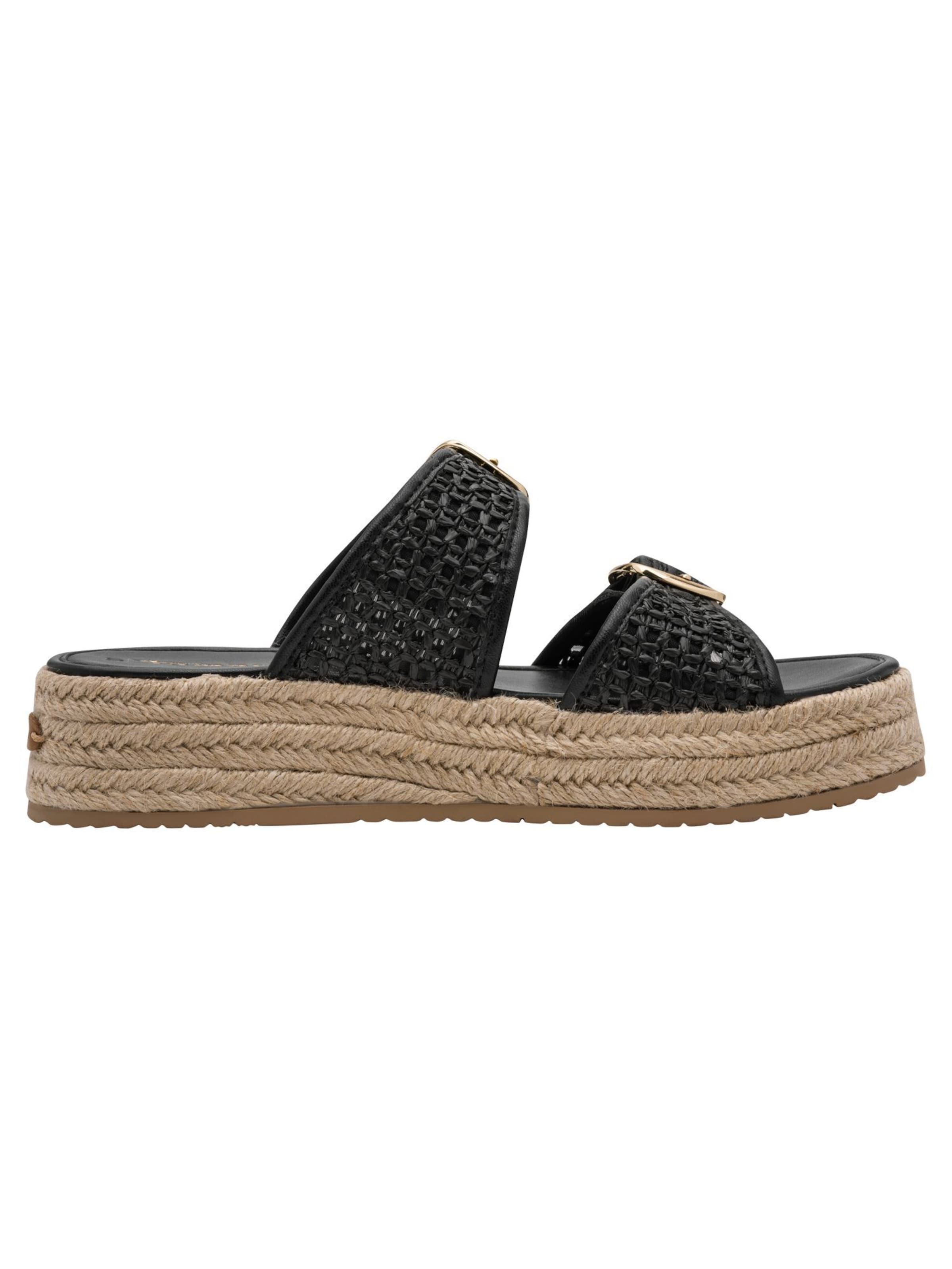 Mule Tamaris en noir