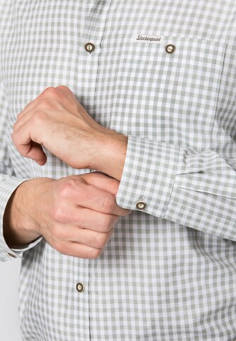 STOCKERPOINT Comfort Fit Trachtenhemd in Grau