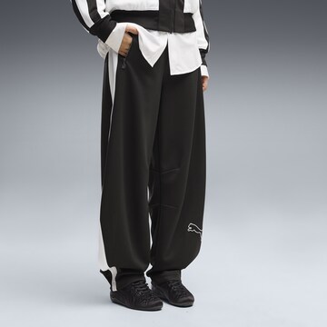 PUMA Loosefit Sportbroek in Zwart
