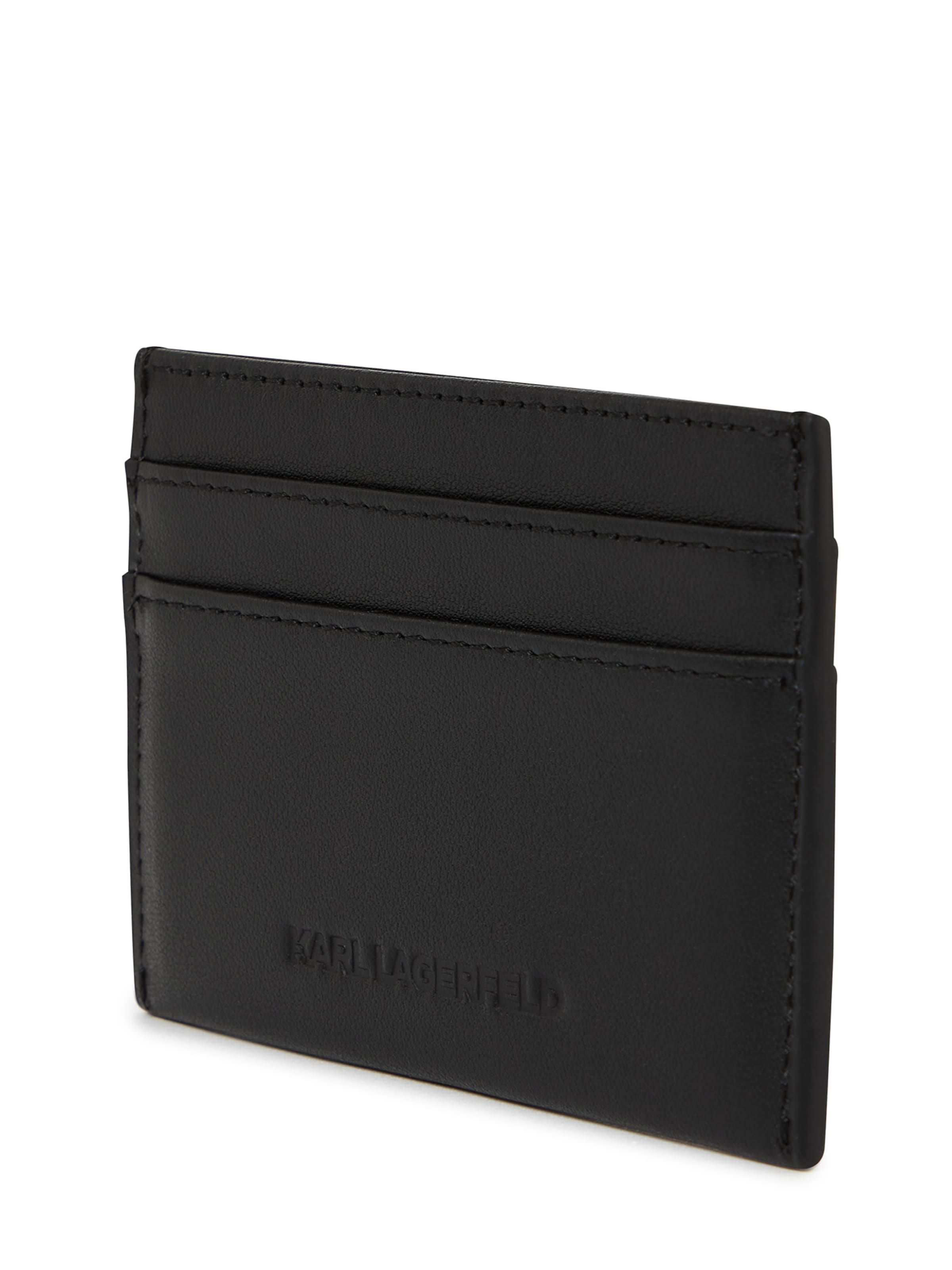 Karl Lagerfeld Kartenetui in Schwarz