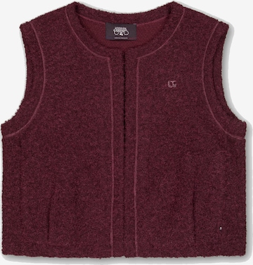 Gilet 'BADIS' Le Temps Des Cerises en rouge : devant