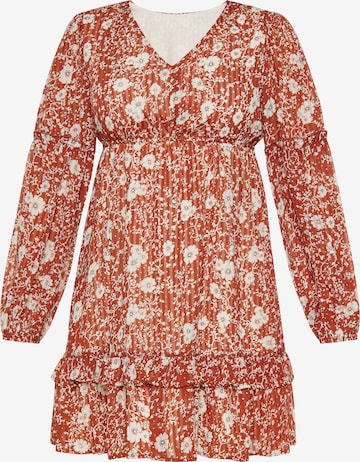 FELIPA Mekko 'Festival' värissä ruskea: etupuoli