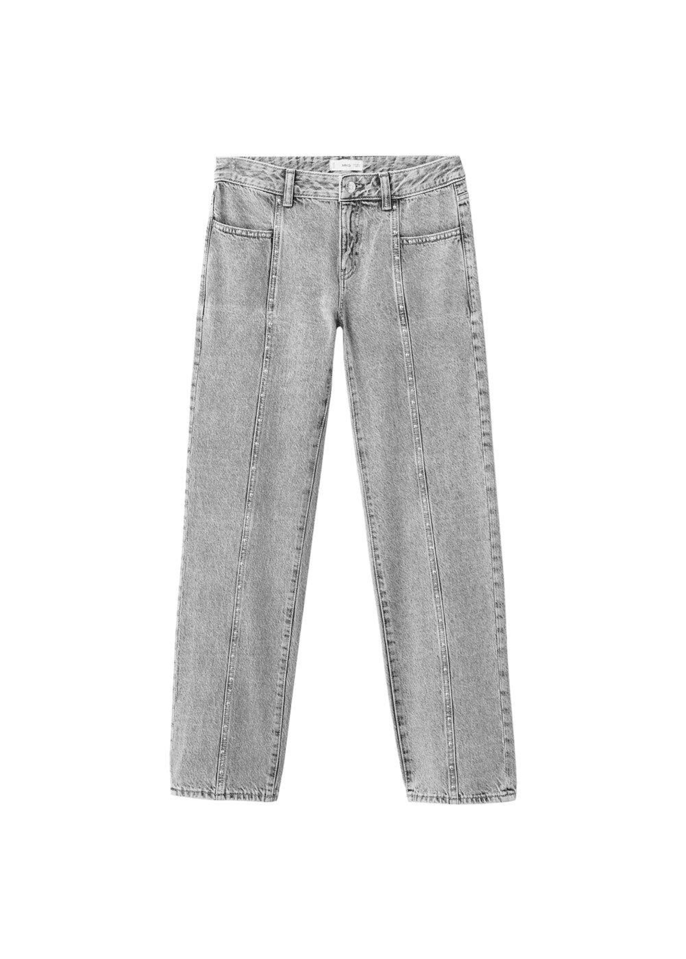 MANGO TEEN Regular Jeans 'Stella' in Grey: front