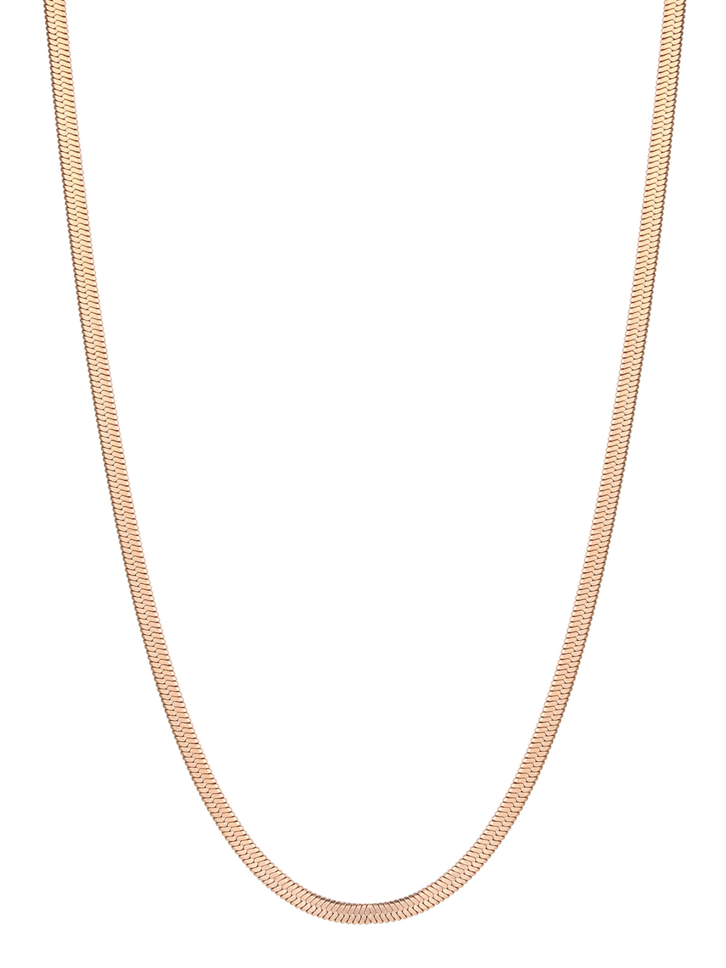 Hey Happiness Kette 'Snake'‌‌‌‌‌ in Gold: Vorderseite