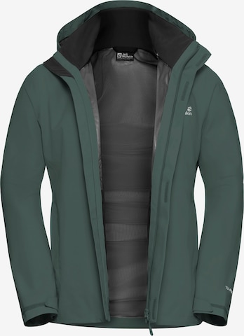 JACK WOLFSKIN Outdoor jacket in Green: front
