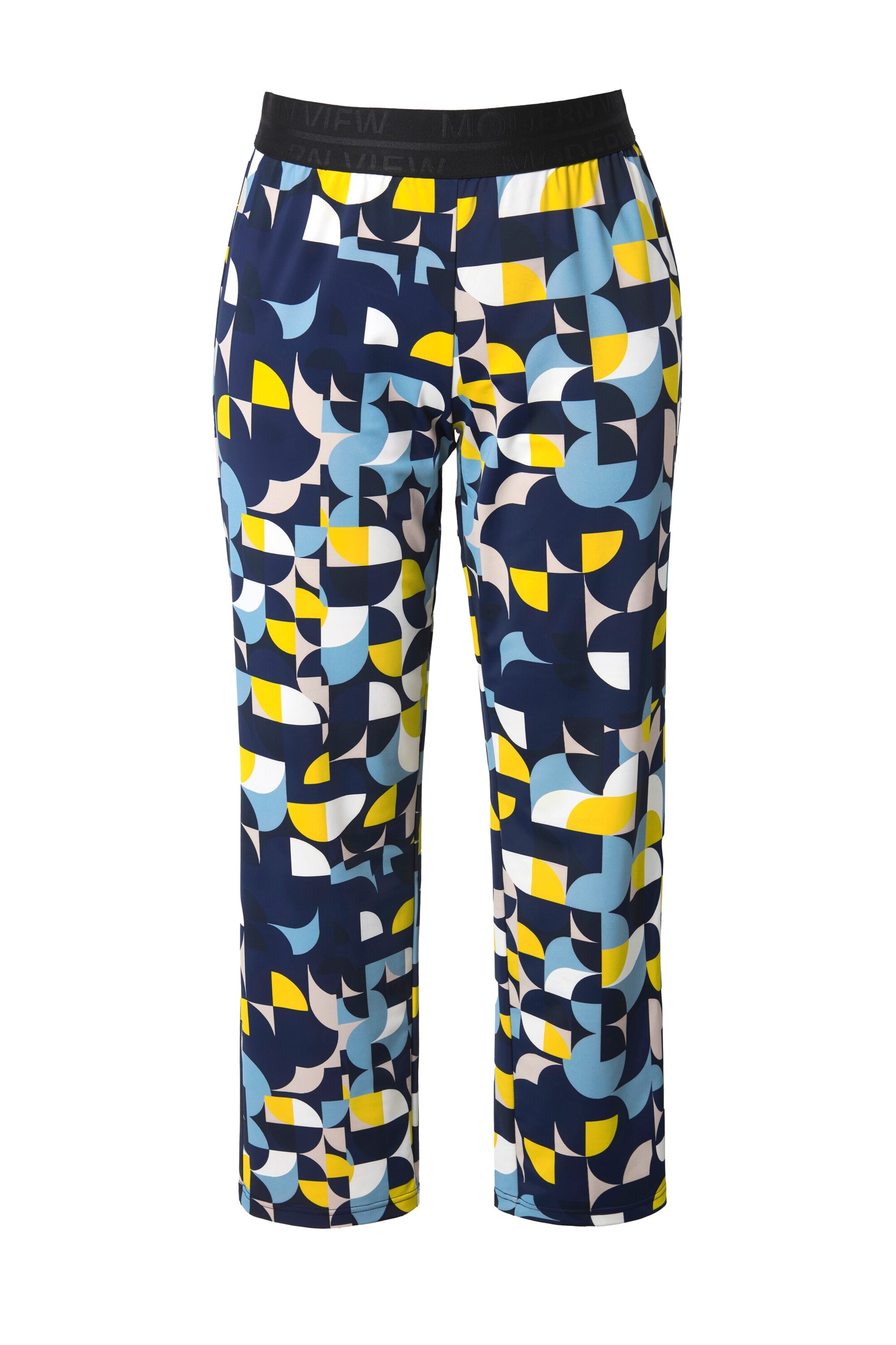 Ulla Popken Regular Schlupfhose in Mischfarben: Vorderseite