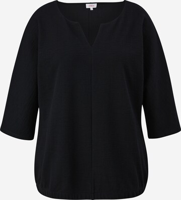 s.Oliver Shirt in Black: front