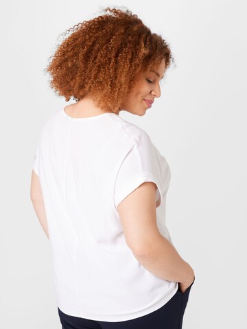 balta Vero Moda Curve Marškinėliai 'Bicca'