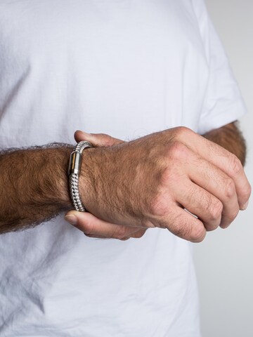 Akitsune Bracelet 'Portus' in Grey: front