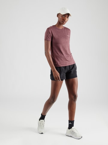ENDURANCE - Camiseta funcional 'Alvaly' en rojo