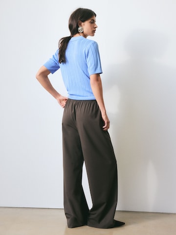 Wide Leg Pantalon Bhoem en marron