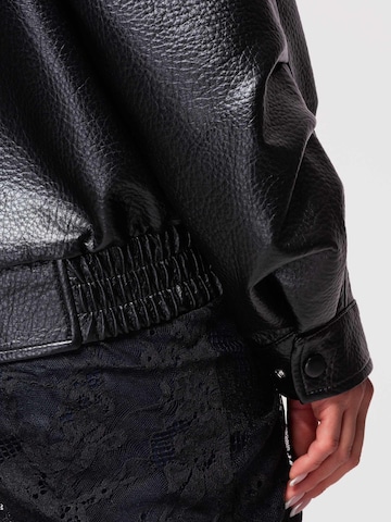 Ombre Between-season jacket in Black