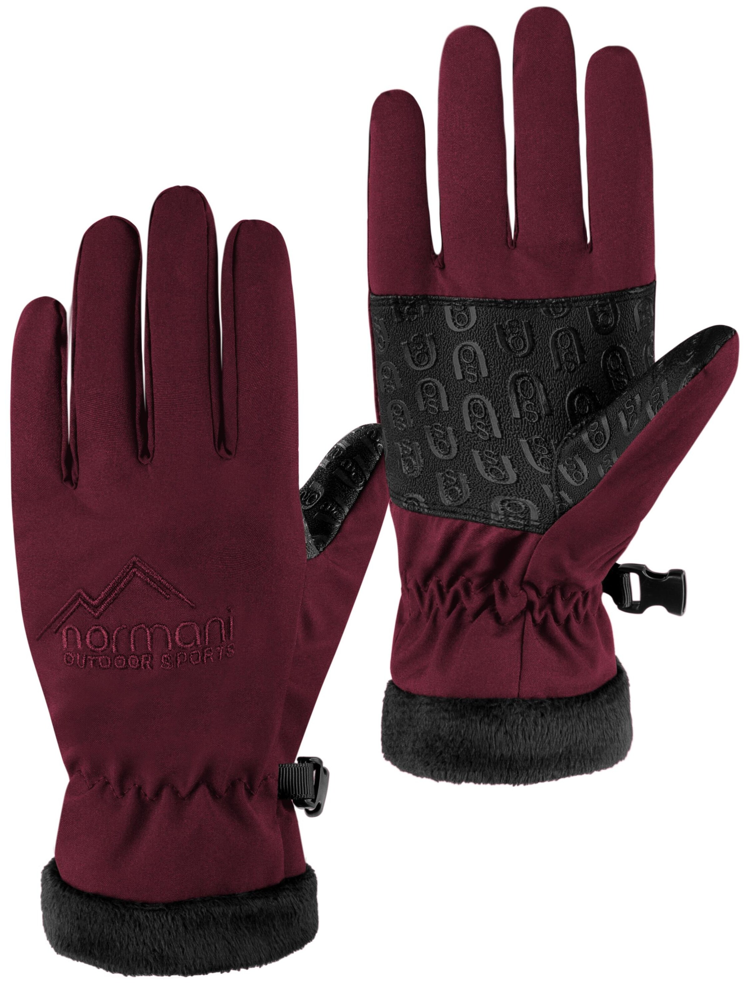 normani Handschoenen 'Tula' in Rood