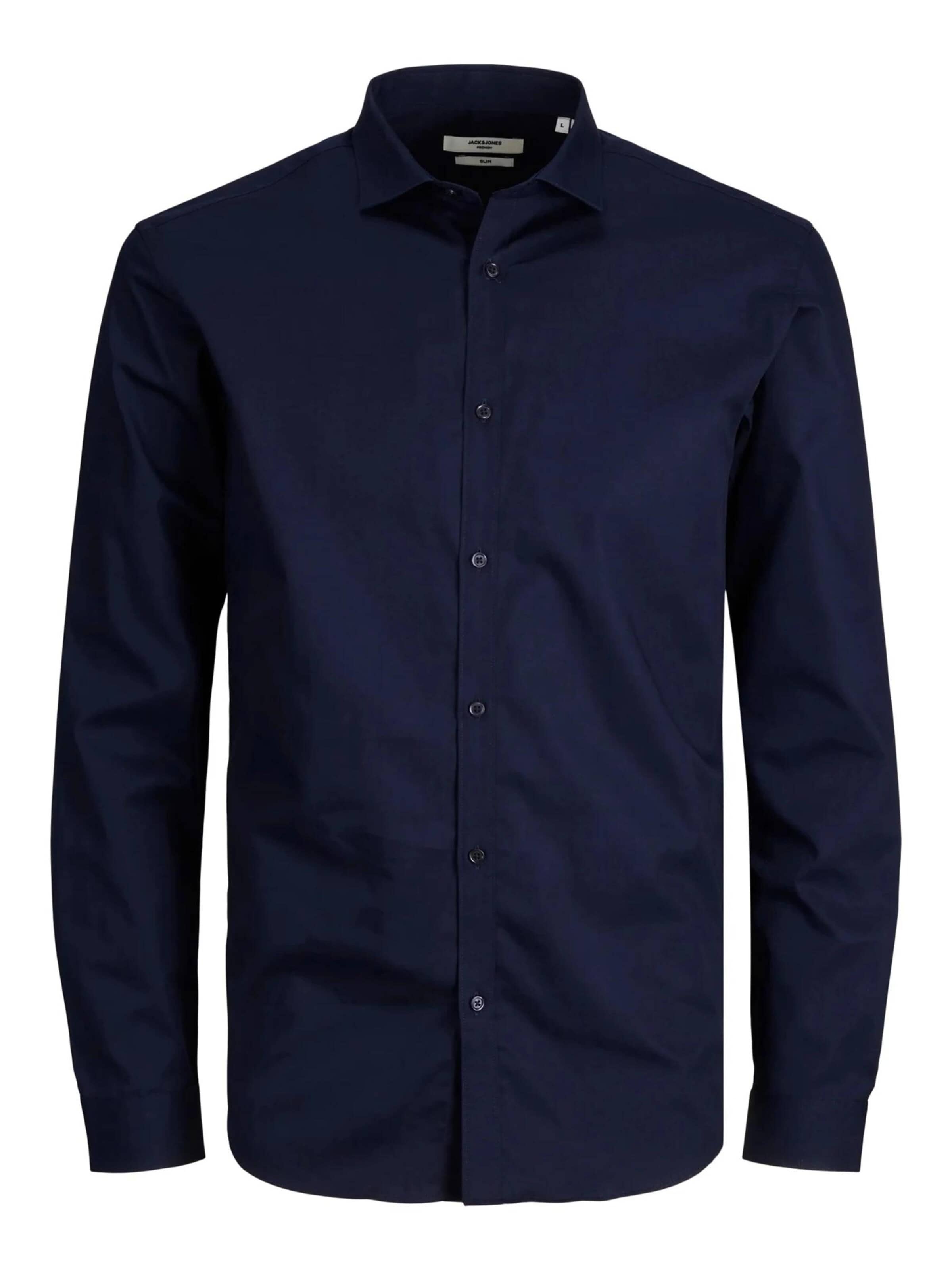 JACK & JONES Chemise '12201905' en S en bleu, Vue avec produit