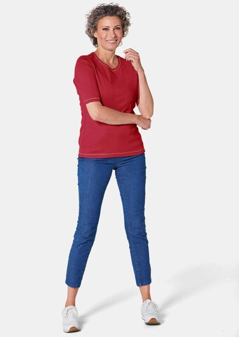 Goldner Shirt in Rood