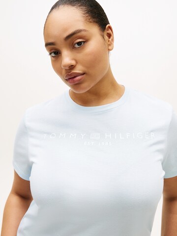 Tommy Hilfiger Curve T-Shirt in Blau
