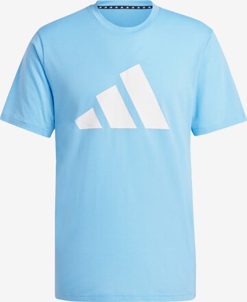 ADIDAS PERFORMANCE Funktionsshirt 'Train Essentials Feelready' in Blau: predná strana