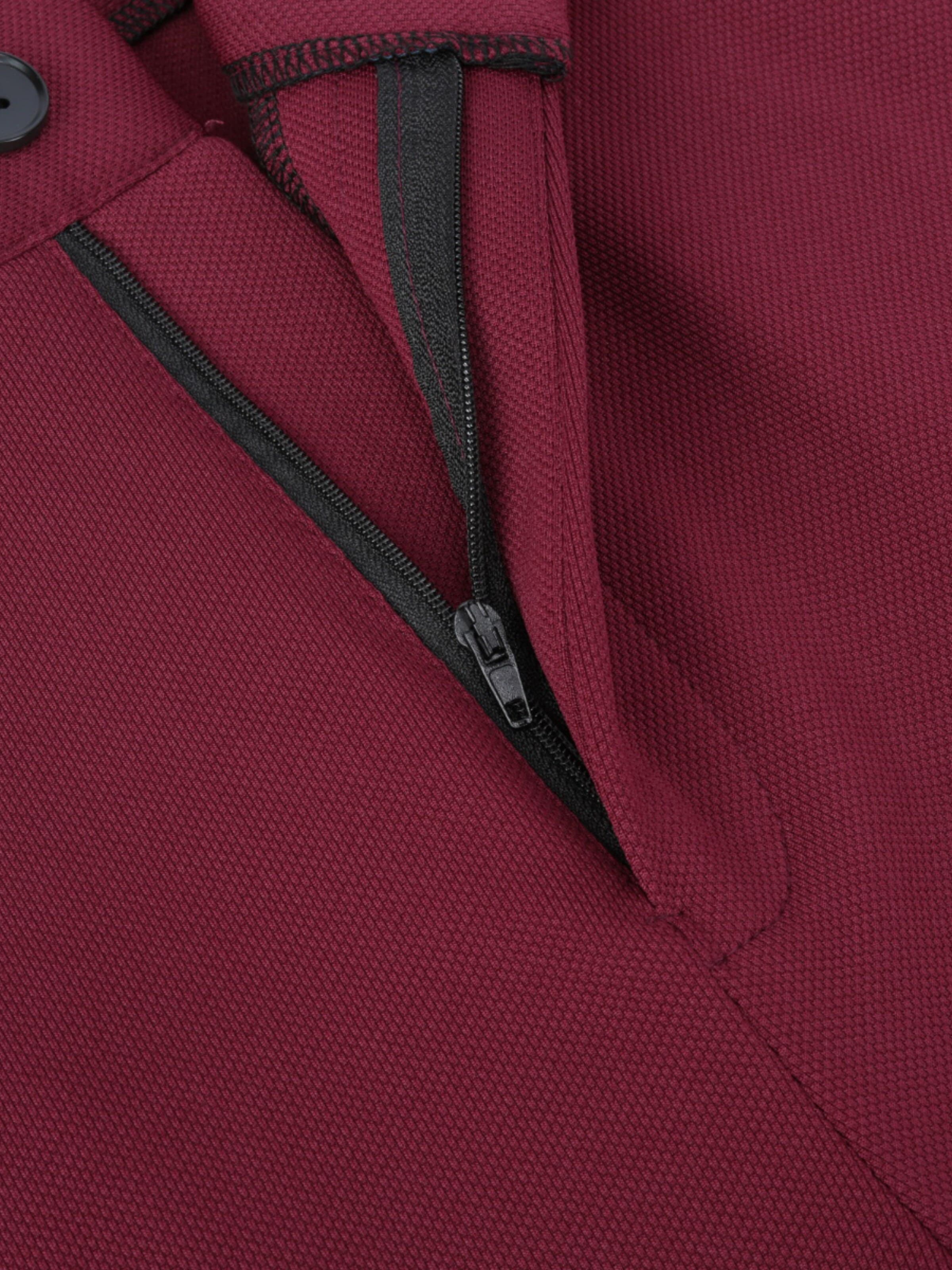 YOUTHUP Slim fit Suit 'Einheit' in Red