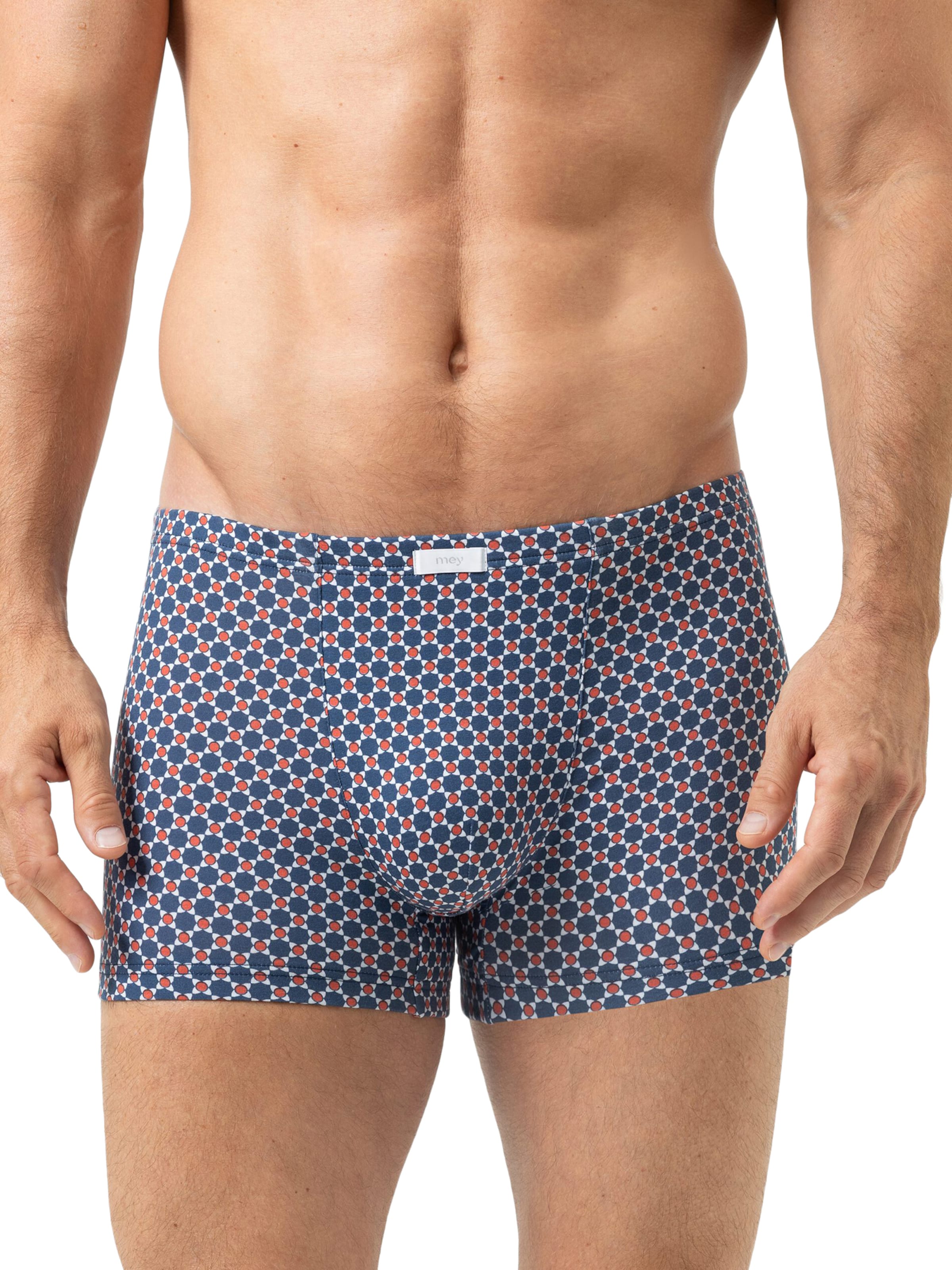Boxers 'Tie Geo' Mey en violet : devant