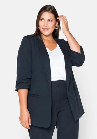 SHEEGO - Blazer en azul: frente