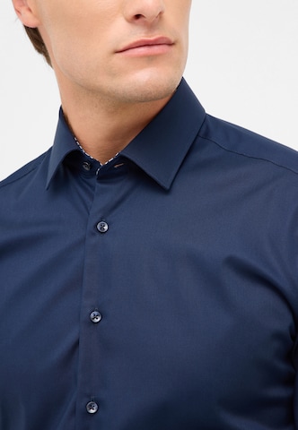 ETERNA Slim Fit Hemd in Blau