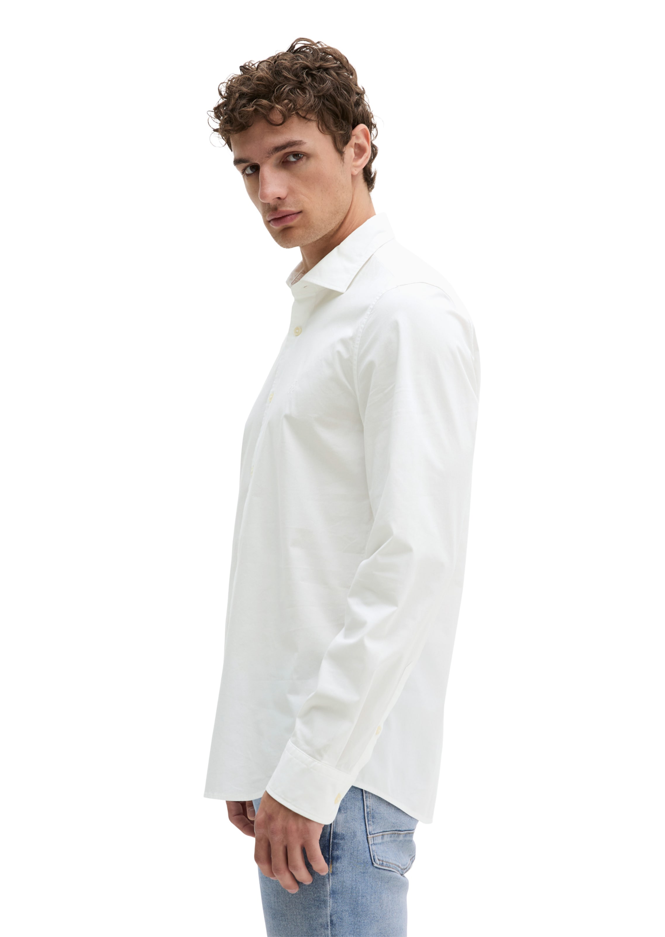 Marc O'Polo Regular fit Button Up Shirt in White