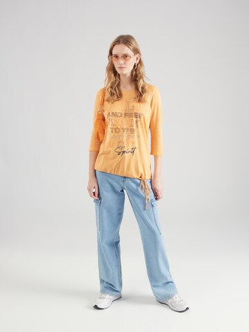 T-shirt 'Wanderlust' Soccx en orange