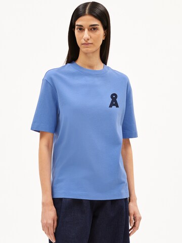 ARMEDANGELS T-Shirt 'Tarjaa' in Blau: Vorderseite