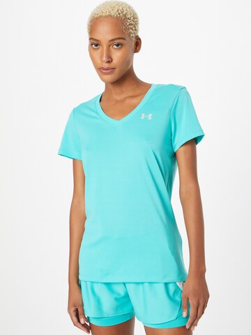 UNDER ARMOUR Funktionsbluse i grøn: forside