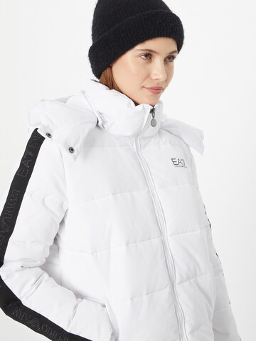 Veste d’hiver 'GIUBBOTTO' EA7 Emporio Armani en blanc