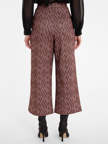 Ana Alcazar Wide Leg Hose 'Awosa' in Rot