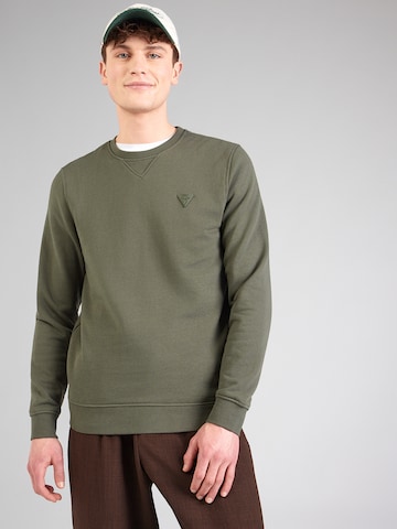 GUESS Sweatshirt in Green: front