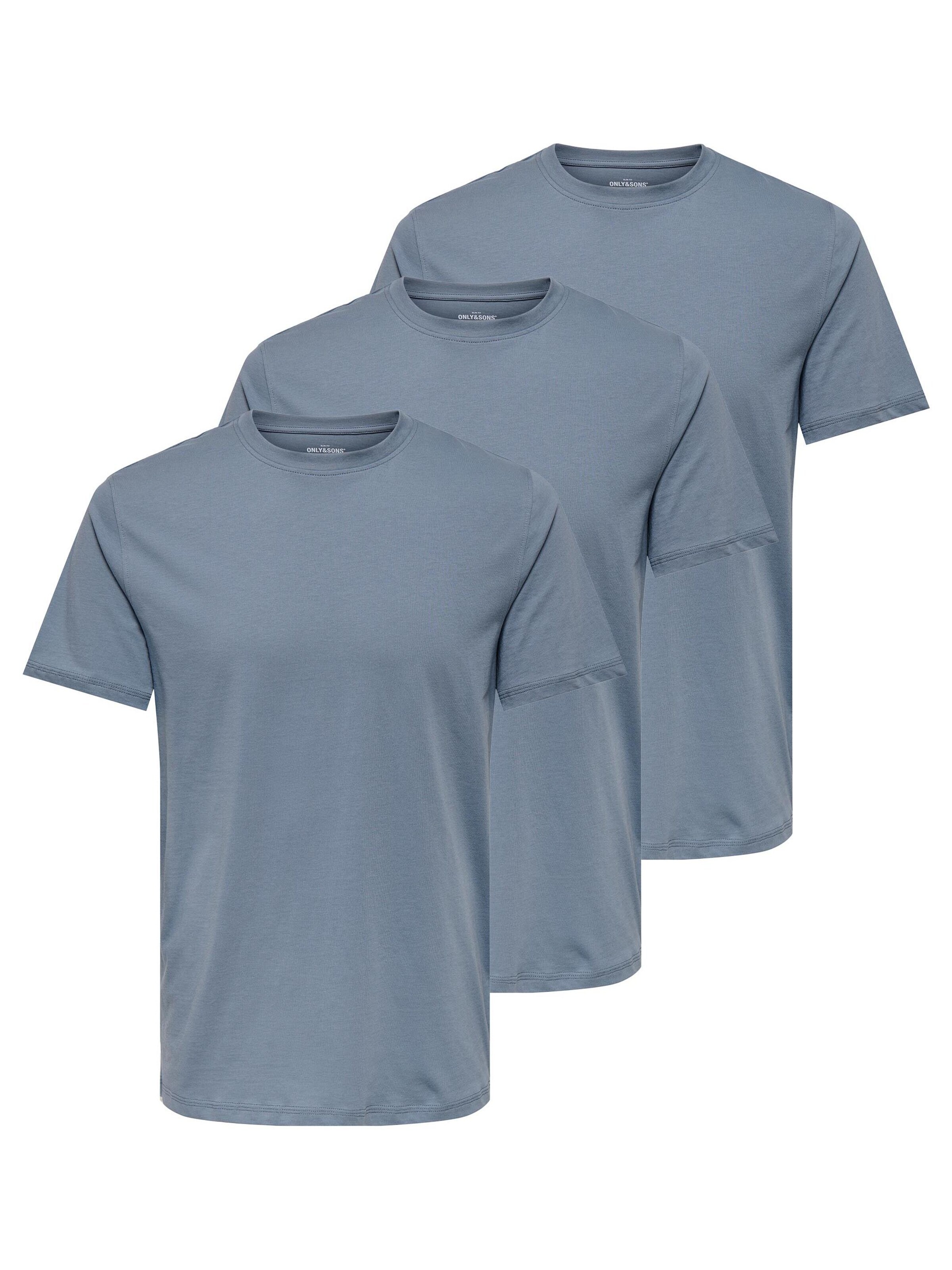 Only & Sons Shirt 'MAX' in S/Regular in Blue, Item view