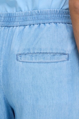 ICHI Wide leg Jeans 'ICHBarcy' in Blauw
