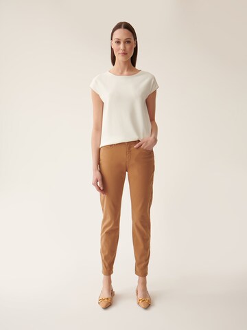 TATUUM Regular Jeans i beige