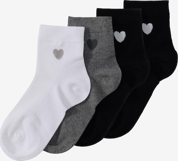 Lindex Socken in Grau: Vorderseite