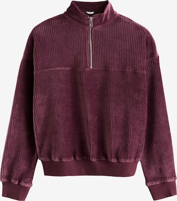 Next - Sweatshirt em vermelho: frente