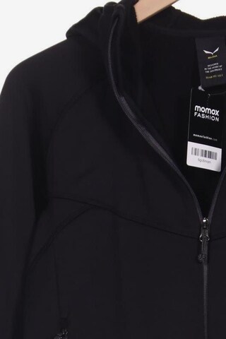 SALEWA Sweatshirt & Zip-Up Hoodie in 4XL in Black