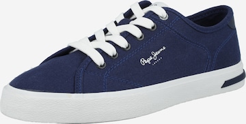 Baskets basses 'KENTON ROAD W' Pepe Jeans en bleu : devant