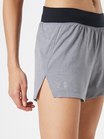 UNDER ARMOUR - Loosefit Calças de desporto 'Launch' em azul