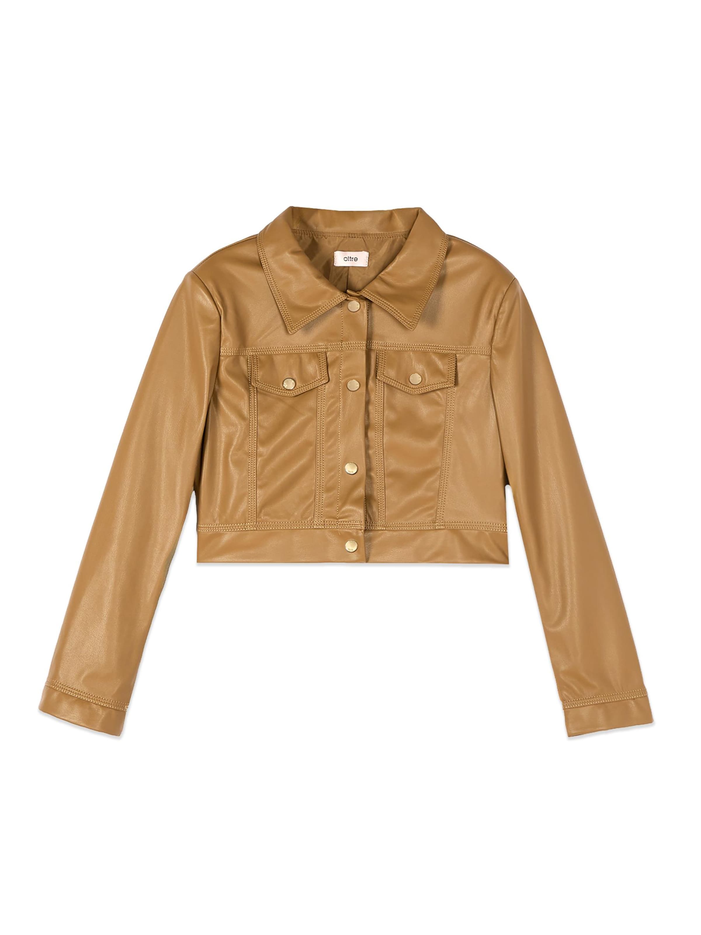 oltre Tussenjas in Bruin: voorkant