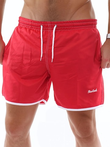 Reslad Badeshorts 'RS5020' in Rot: Vorderseite