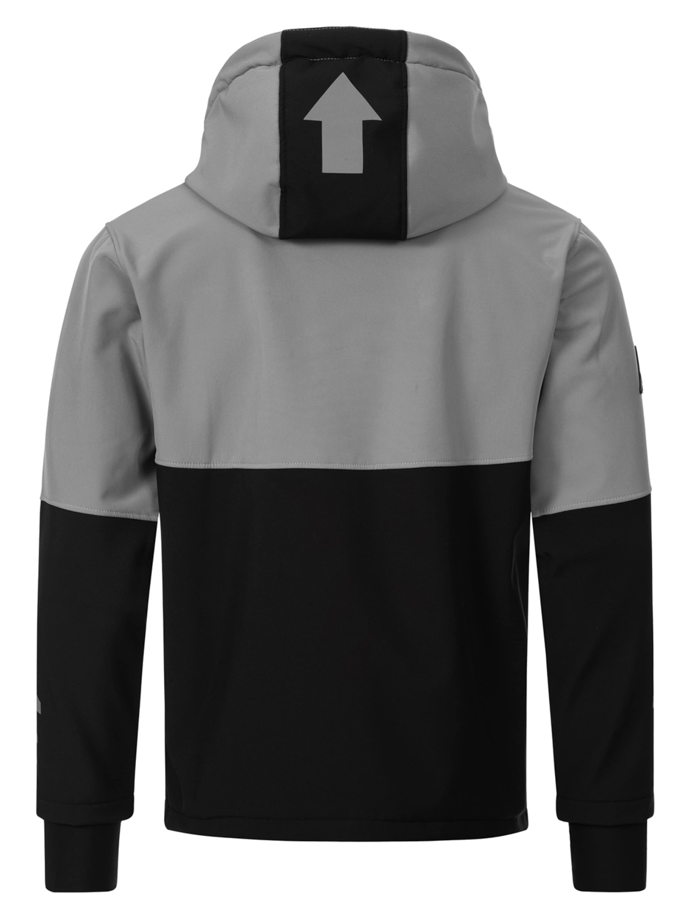 Rock Creek Outdoorjacke in Grau