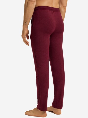 Hanro Regular Sweathose 'Casuals' in Rot