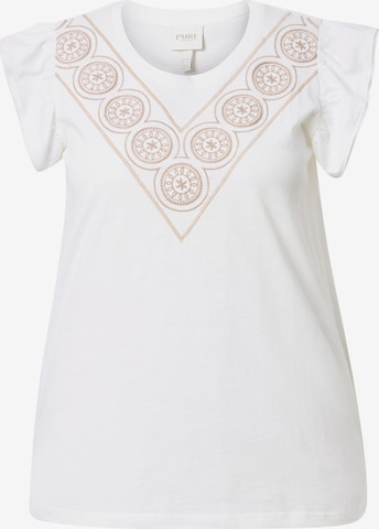 Ulla Popken Shirt in White: front