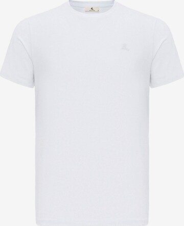 T-Shirt Daniel Hills en blanc : devant