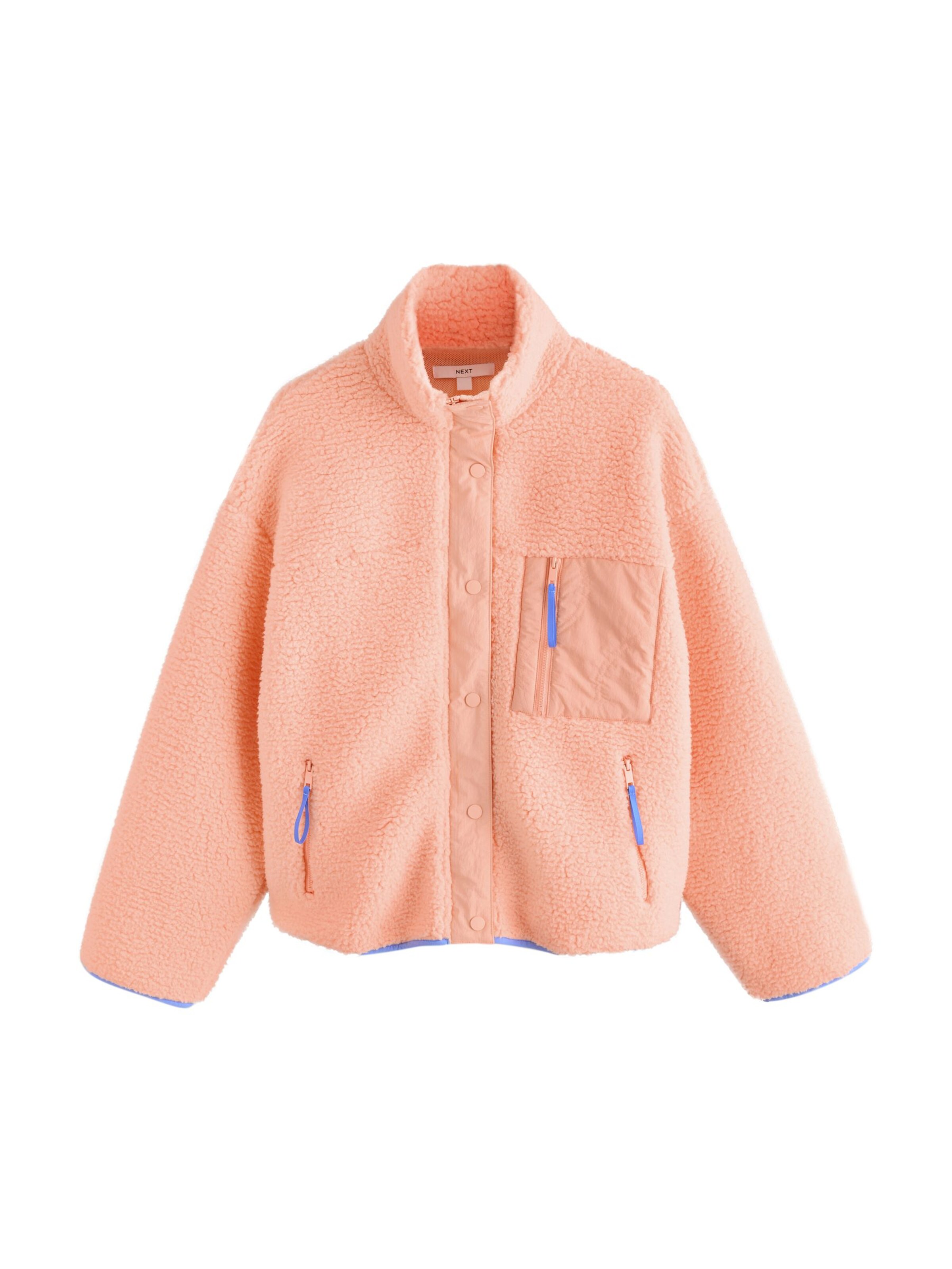 Next Jacke in Orange: Vorderseite